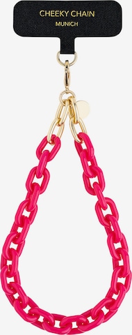 Protection pour Smartphone 'Tokio' Cheeky Chain Munich en rose : devant