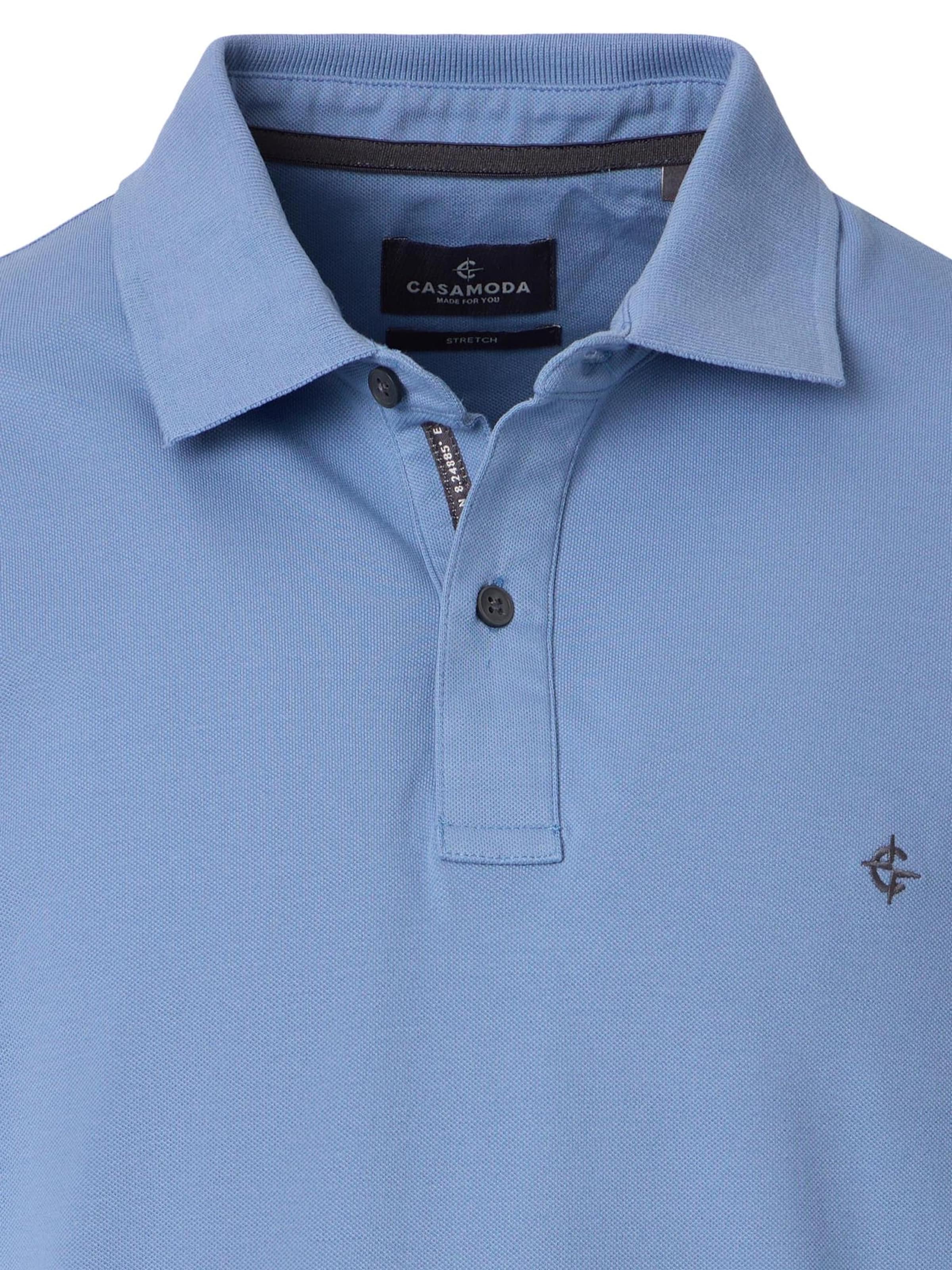 CASAMODA Poloshirt in Blau
