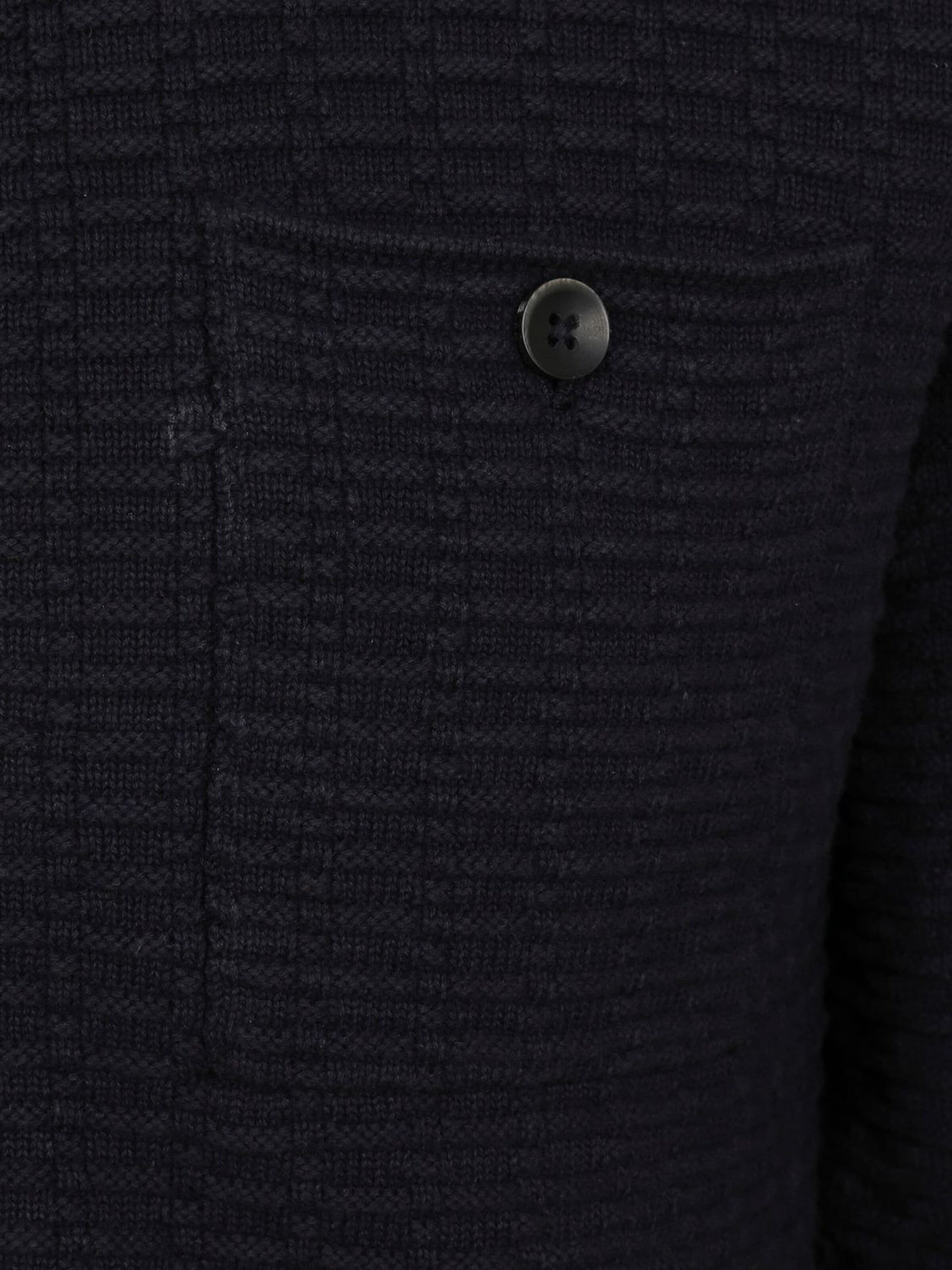 No Excess Knit cardigan in Blue
