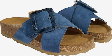 Desa - Zapatillas de casa 'Hausschuhe' en azul: frente