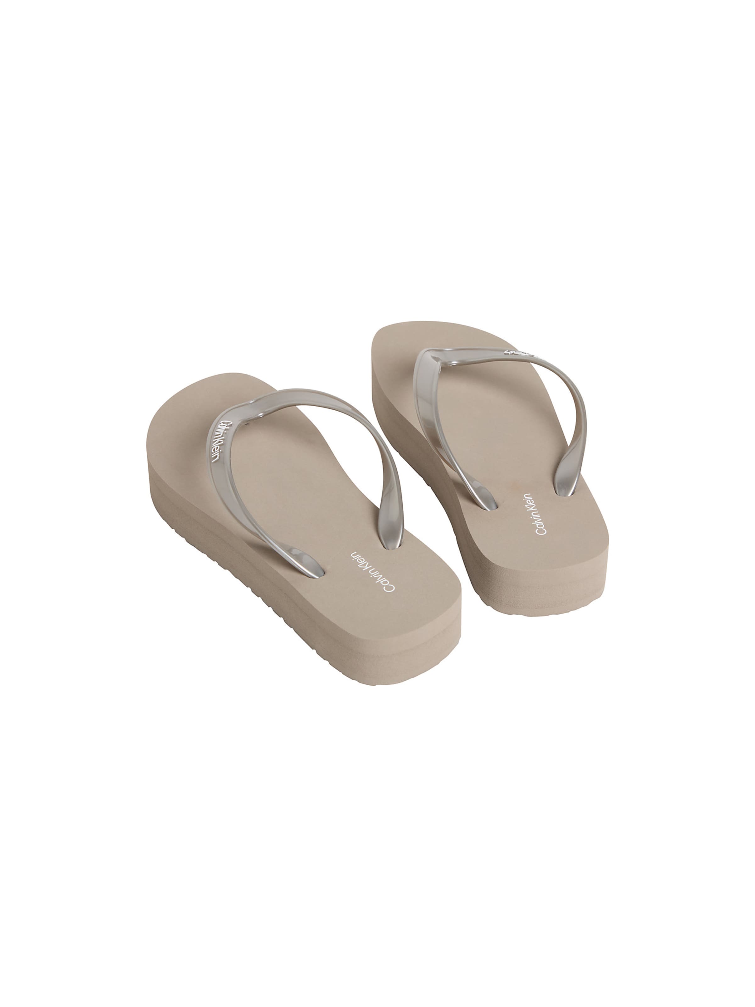 Calvin Klein Regular Mules 'Aysha' in Beige
