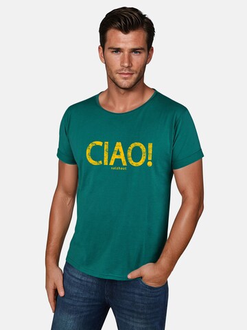 salzhaut Shirt 'Kimm - Ciao' in Green: front