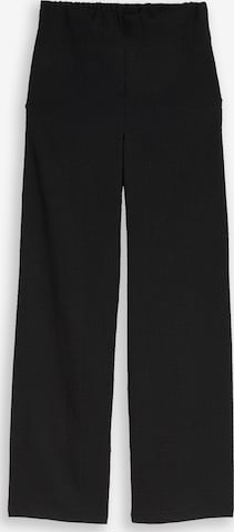 Pantalon TOM TAILOR DENIM en noir : devant