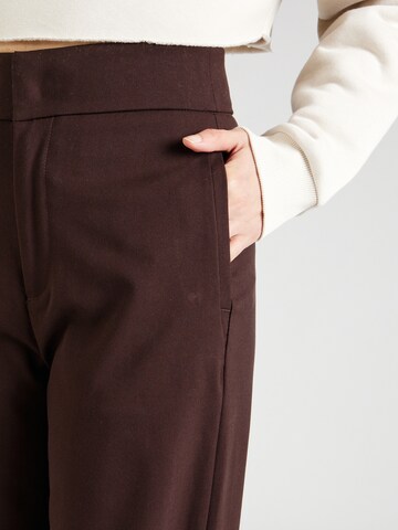 Lindex Wide leg Pants 'Lykke' in Brown