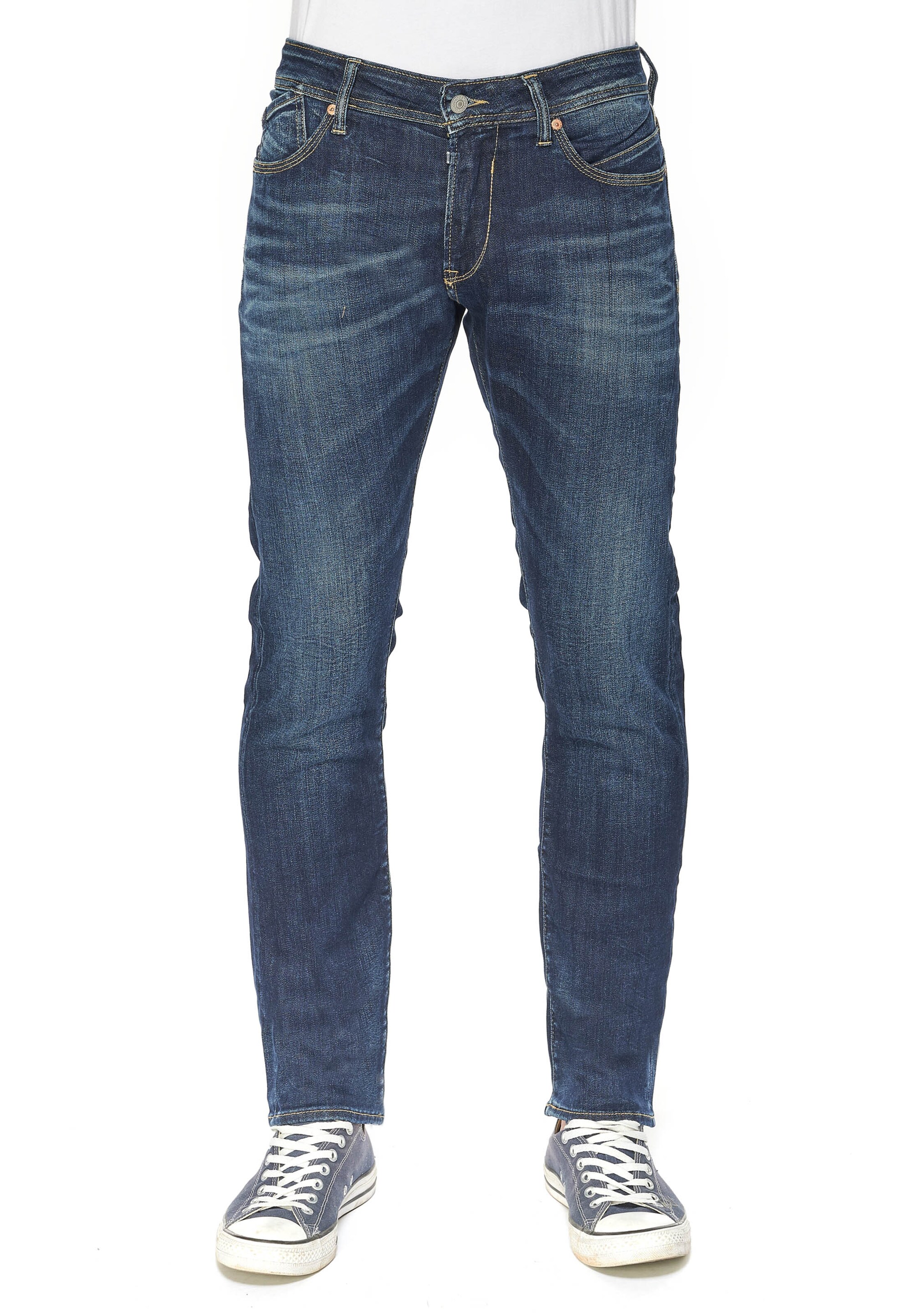 Männer Große Größen Le Temps Des Cerises Jeans '800/12' in Blau - PN87011