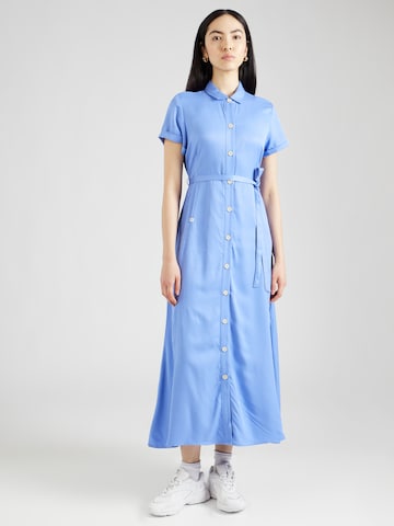 Robe-chemise 'Civic' Iriedaily en bleu : devant