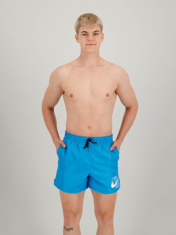 Nike Swim Regular Board Shorts 'Lap 5' in Blue