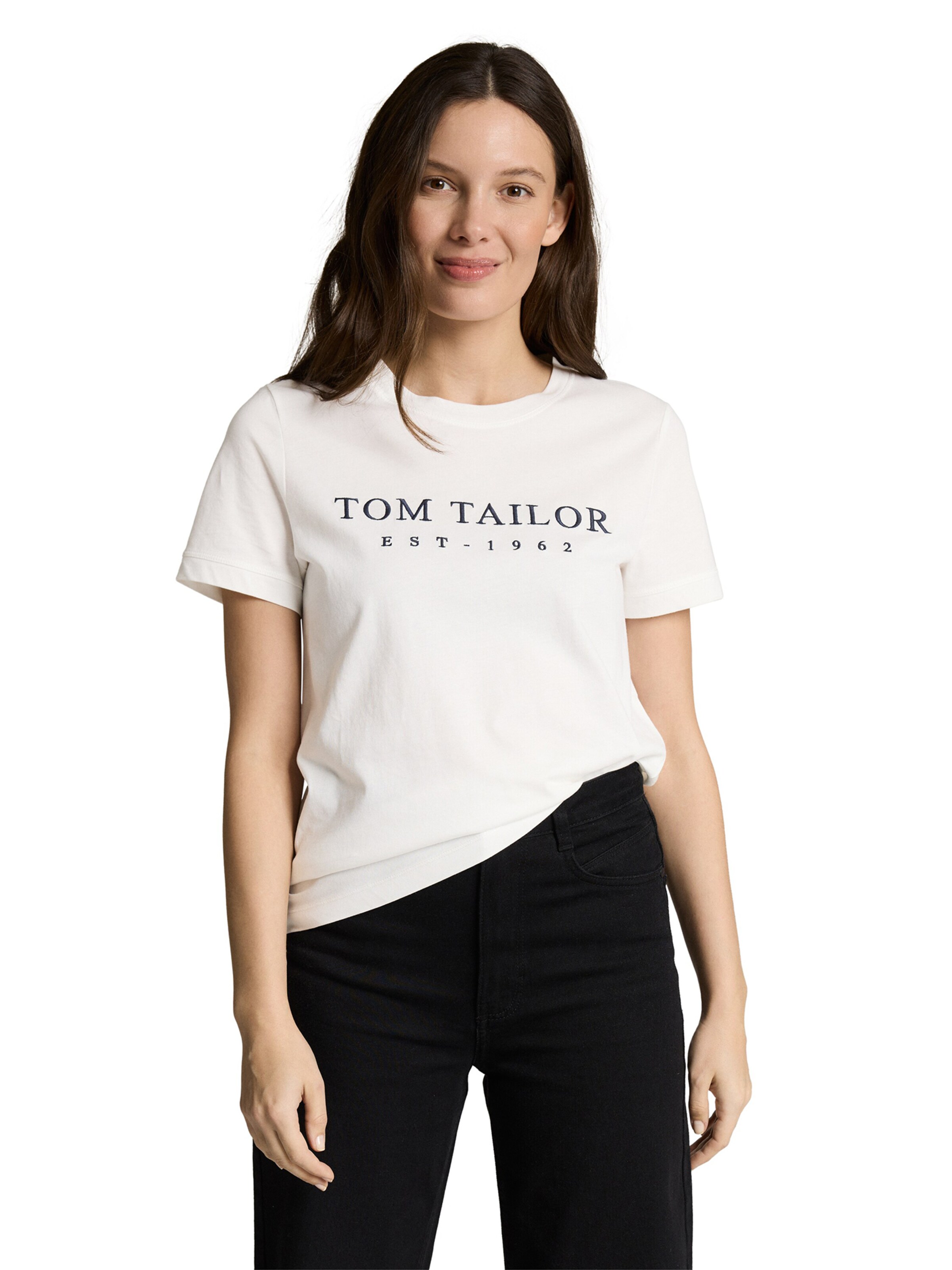 TOM TAILOR Shirts i hvid: forside