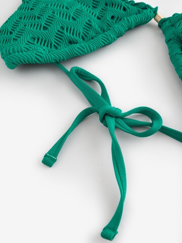 Triangolo Top per bikini di B by Ted Baker in verde