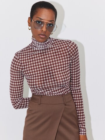 LeGer by Lena Gercke Shirt 'Tamina' in Brown: front