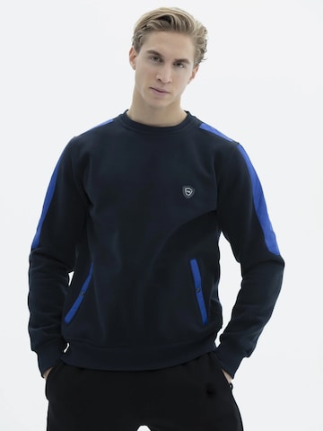 Sweat de sport 'LELYAN' SCR. en bleu : devant