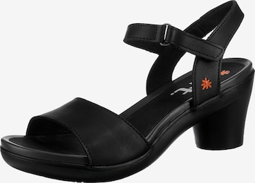 ART Strap Sandals in Black: front