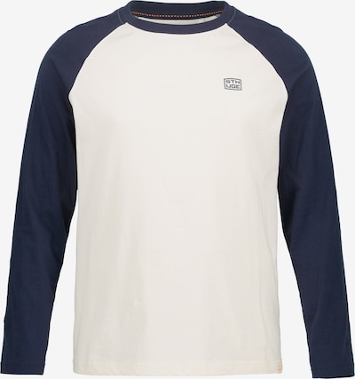 STHUGE Shirt in navy / weiß, Produktansicht