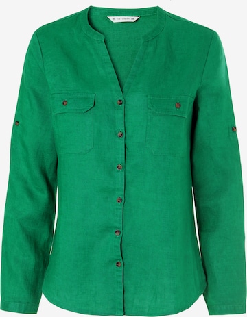 Camicia da donna 'Justyna' di TATUUM in verde: frontale