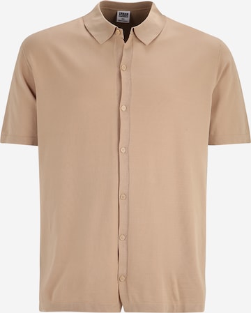 Urban Classics - Ajuste regular Camisa en beige: frente