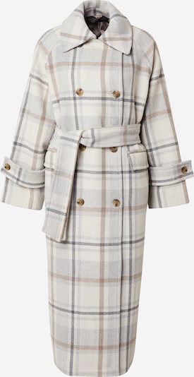 minimum Демисезонное пальто 'Lissu' в Кремовый / Коричневый / Темно-серый / Серый меланж, Обзор товара