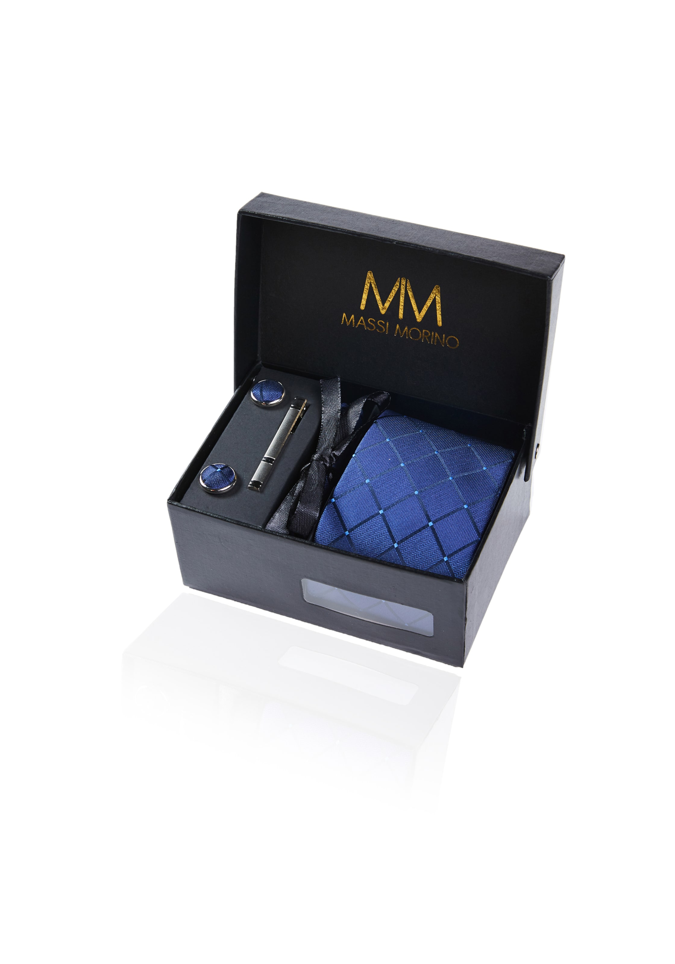 Massi Morino Tie in Blue