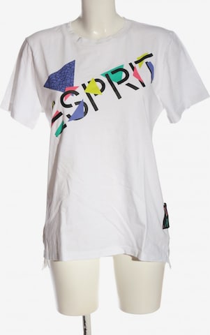 ESPRIT Print-Shirt XS in Weiß: predná strana