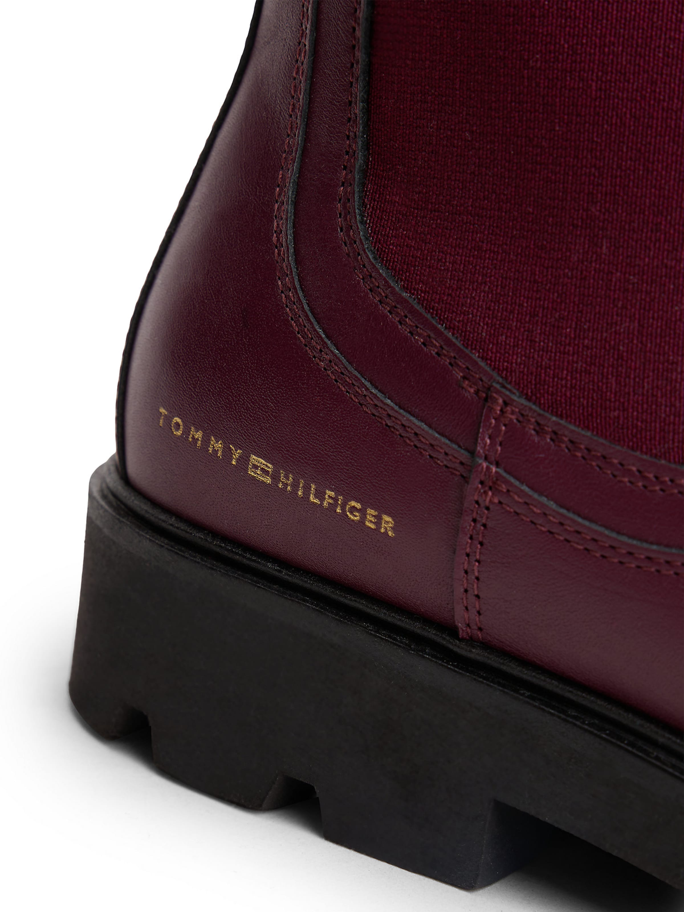 TOMMY HILFIGER Chelsea boots in Red