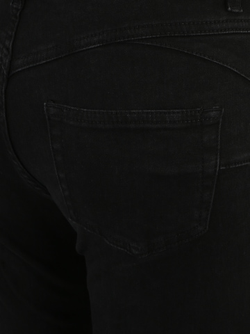 Wallis Petite Normalny krój Jeansy 'Harper' w kolorze czarny