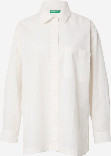 UNITED COLORS OF BENETTON Bluse i hvid, Produktvisning