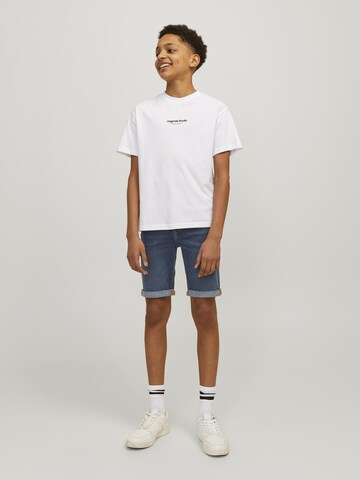 Jack & Jones Junior - regular Vaquero 'JJIRick JJOriginal' en azul