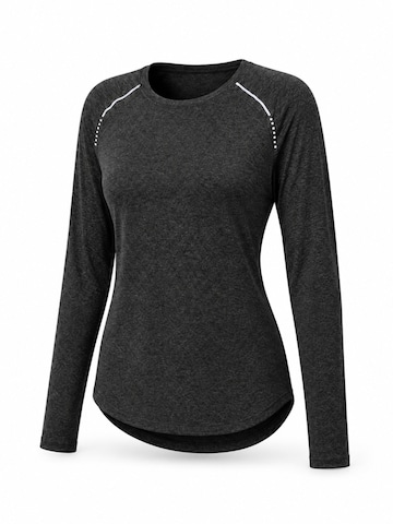 AOTTORI Performance Shirt in Black: front