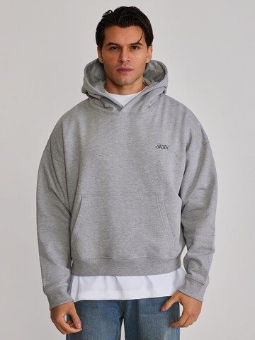 SikSilk Sweatshirt in Grey: front