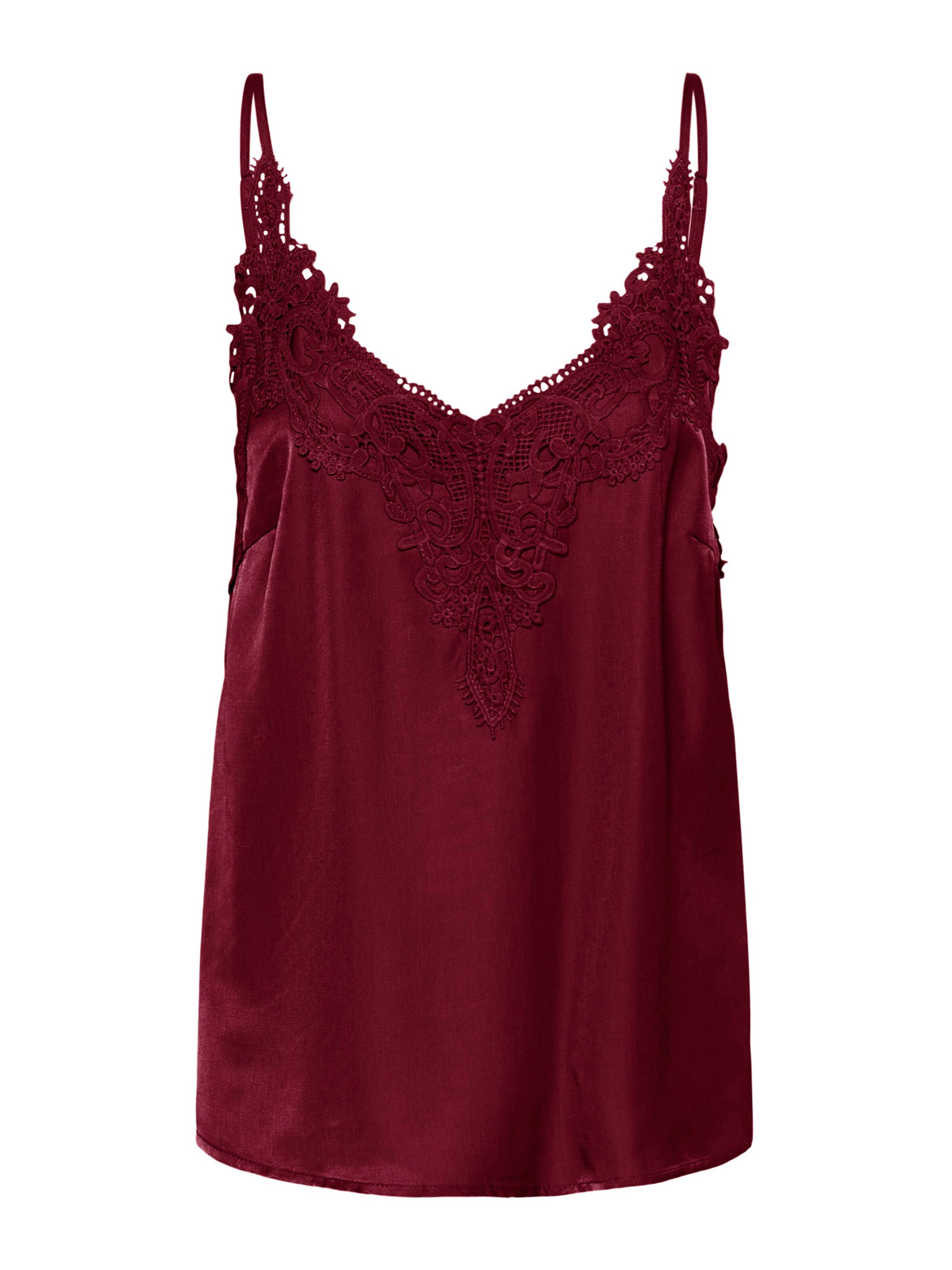 Cream Top 'CRAnna' in Rot: Vorderseite