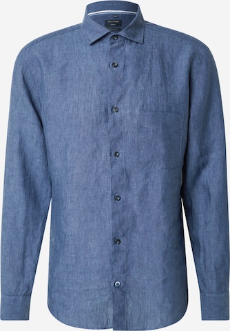 OLYMP Hemd in Blau: Vorderseite