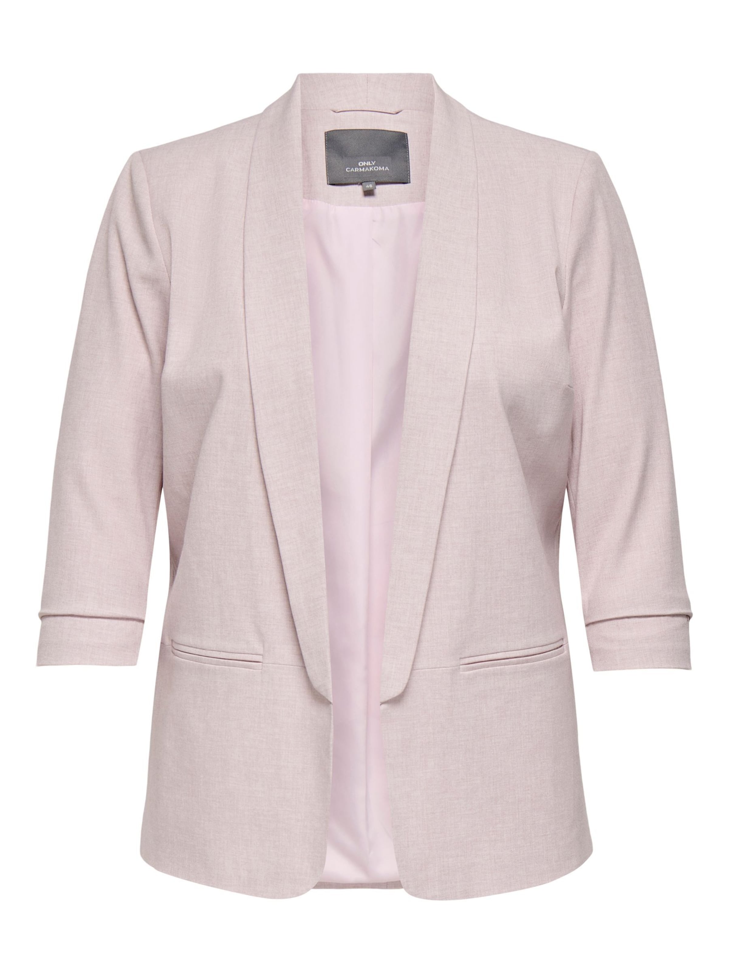 Blazer 'Elly' di ONLY Carmakoma in lilla: frontale