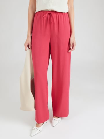 MSCH COPENHAGEN Wide leg Byxa 'Daria' i rosa: framsida