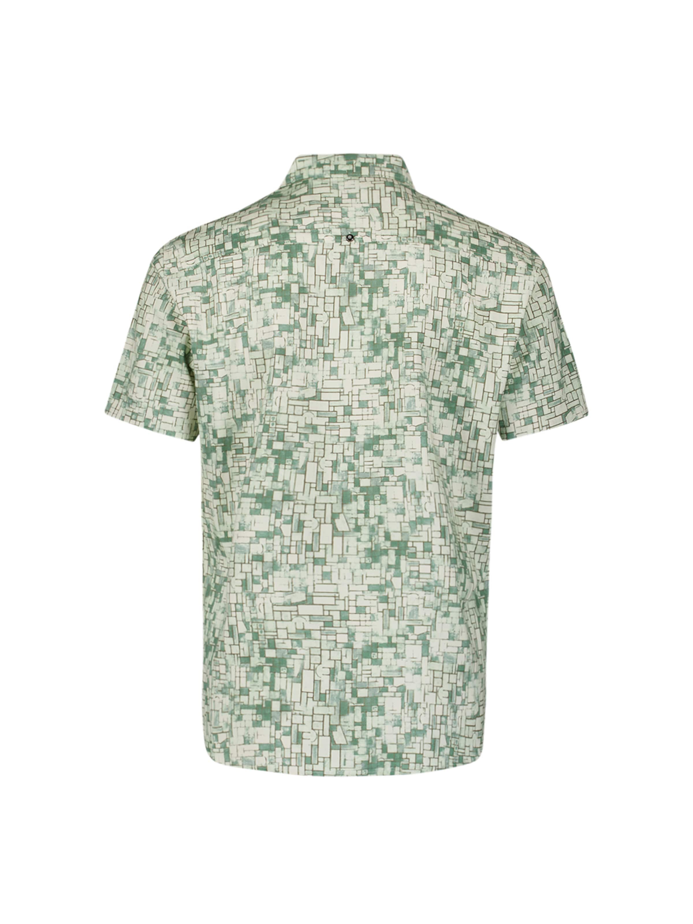 No Excess Regular fit Button Up Shirt in Green