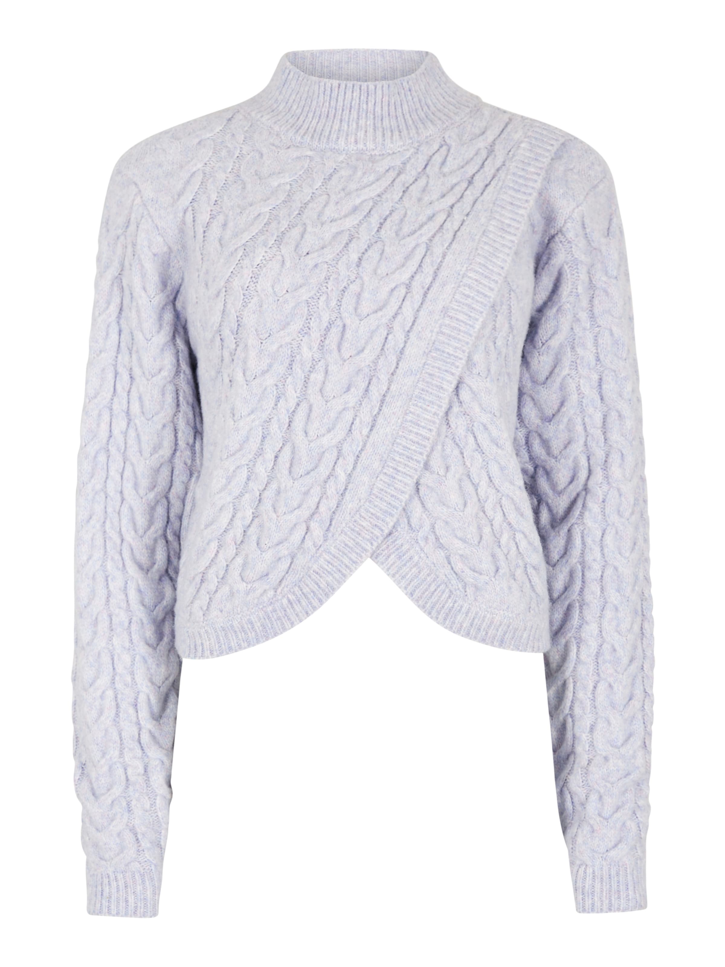 Apricot Pullover in Blau: Vorderseite