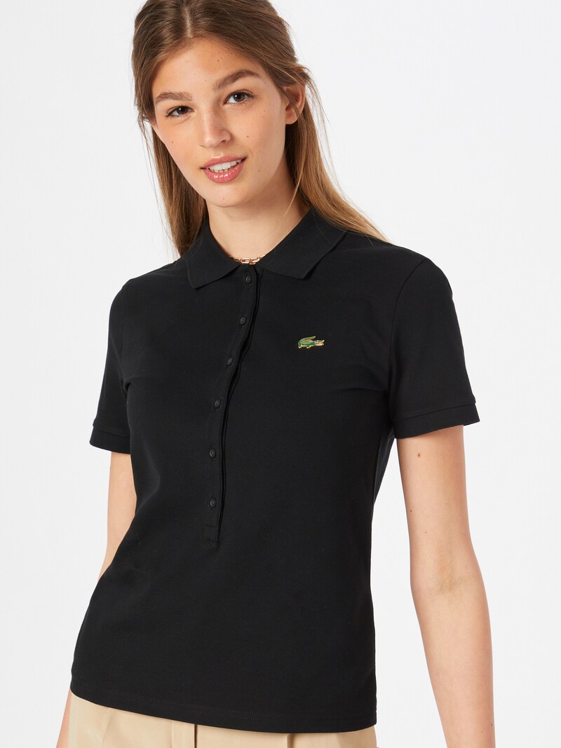 Tops LACOSTE Polo shirts Black