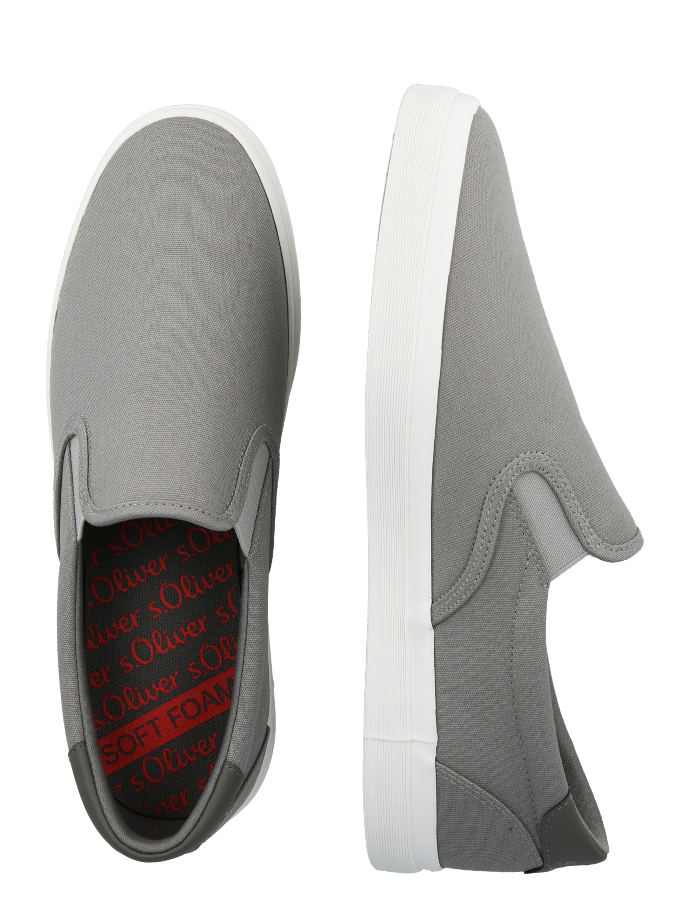 s.Oliver Slip-on in Grey