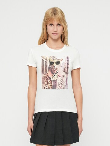 ONLY Shirt 'ONLVIBE' in White: front