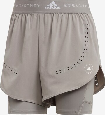 ADIDAS BY STELLA MCCARTNEY Workout Pants in Brown: front