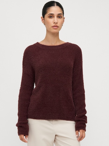 Vero Moda Petite Свитер 'VMPUFF' в Красный: спереди