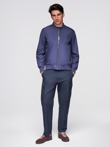 Ombre Tussenjas in Blauw