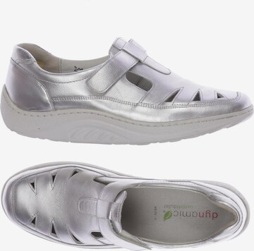 WALDLÄUFER Flats & Loafers in 39 in Silver: front