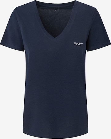 Pepe Jeans Shirt ' LORETTE ' in Blue: front