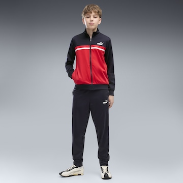 PUMA Trainingsanzug in Blau: Vorderseite