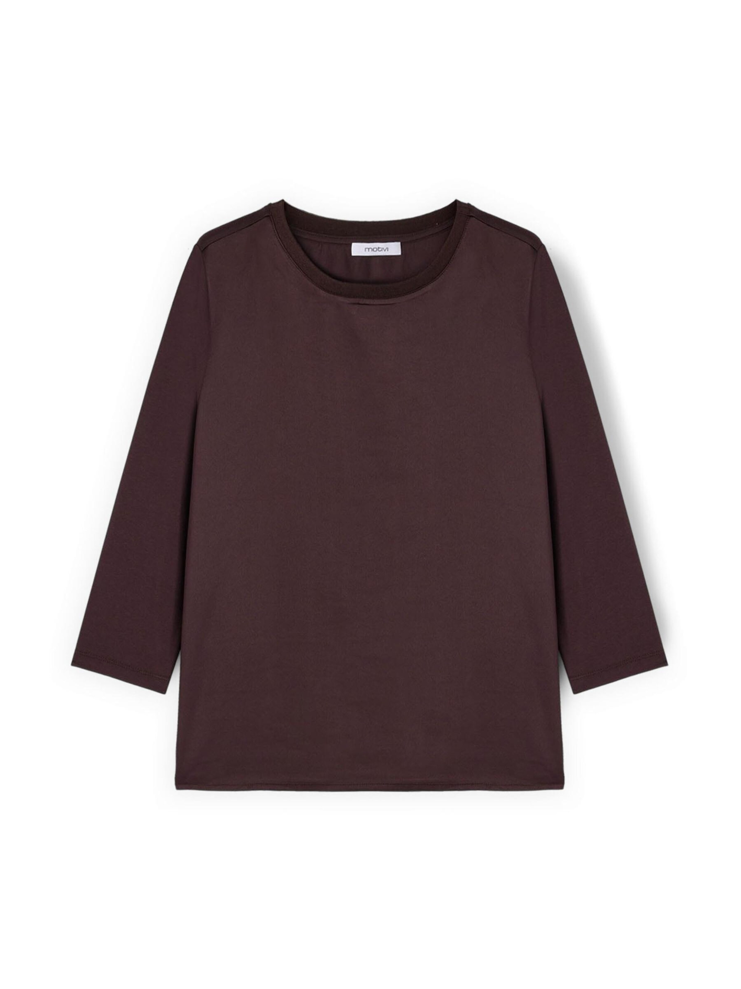 MOTIVI Shirt‌ in Braun: Vorderseite