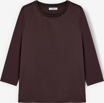 T-shirt MOTIVI en marron : devant