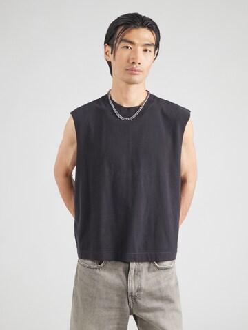 Abercrombie & Fitch Футболка в Черный: спереди