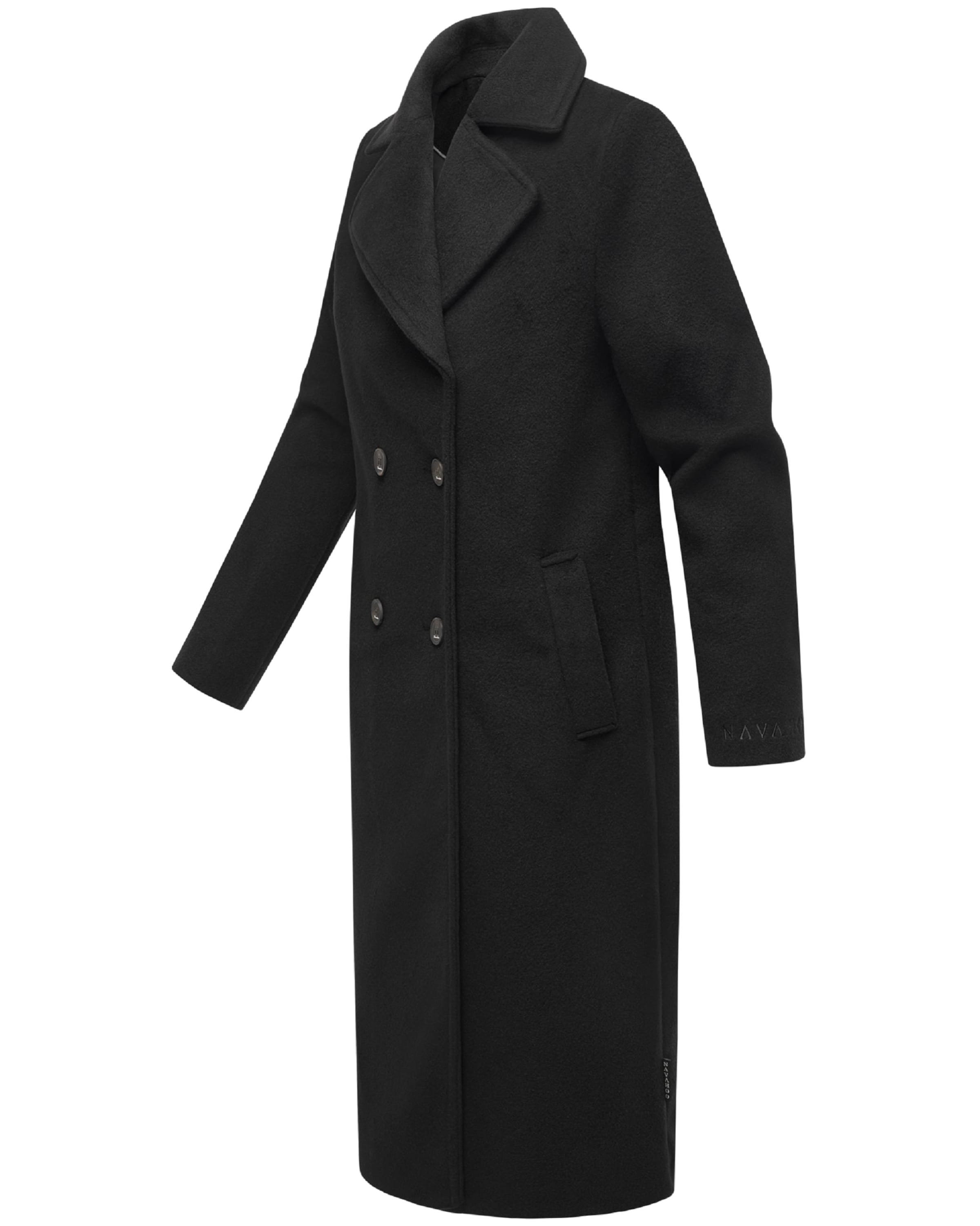 NAVAHOO Övergångskappa 'Sternlein 14' i svart