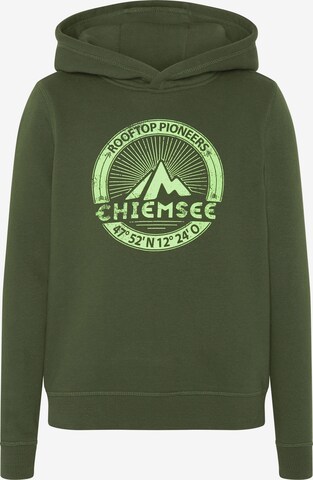 CHIEMSEE Sweatshirt in Green: front