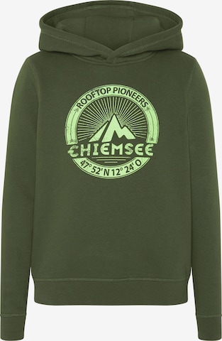 CHIEMSEE Sweatshirt in Grün: predná strana