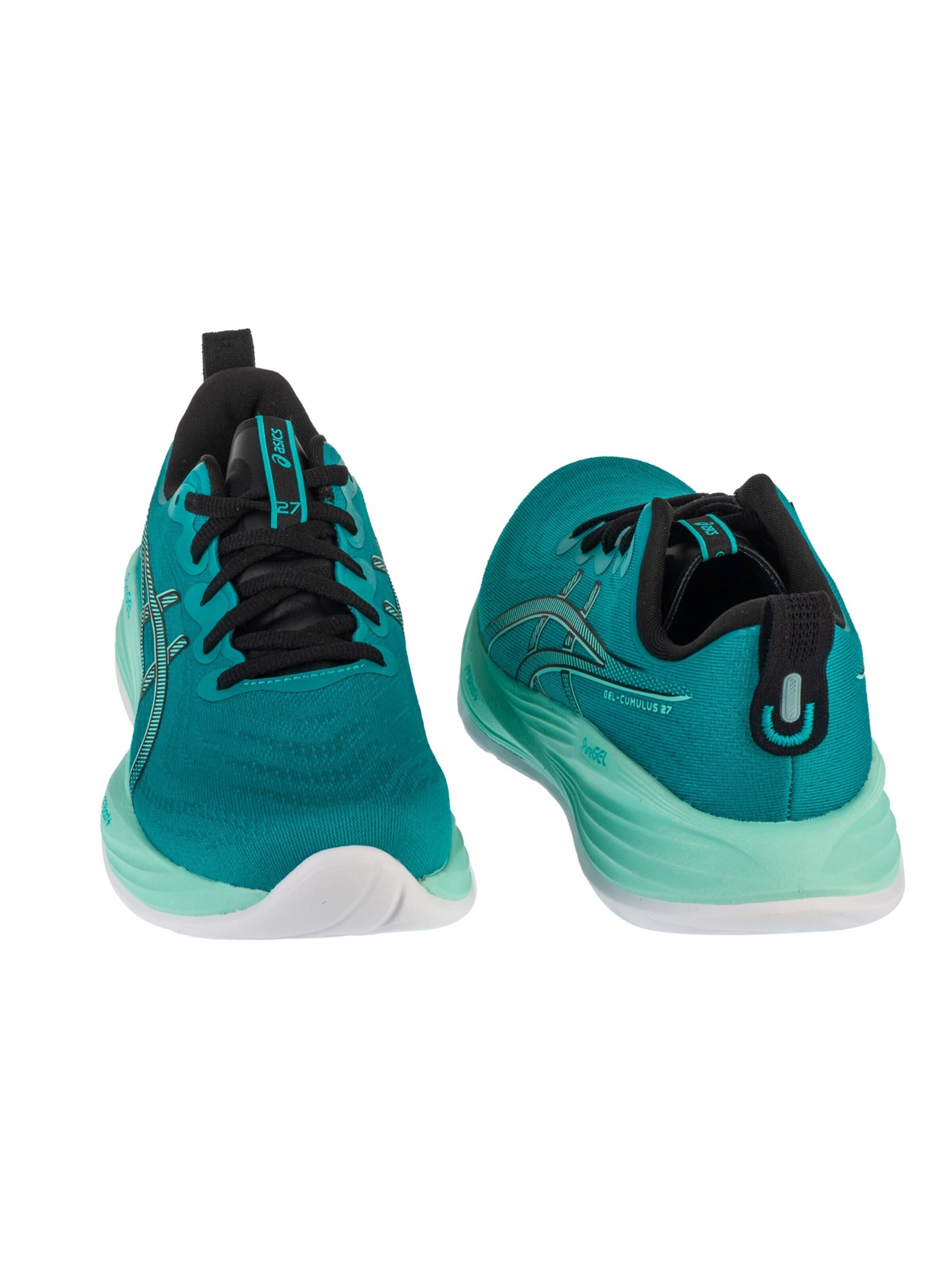 Chaussure de course 'Gel-Cumulus 27' ASICS en bleu